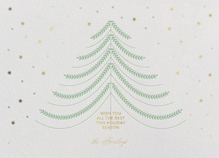 Jolly Tree - Christmas Card by Paperless Post