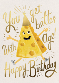 Better With Age - Business Greeting Card by Rifle Paper Co.