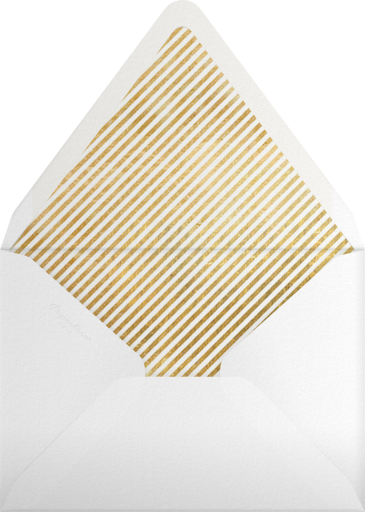 Stripe Border - Paperless Post Envelope