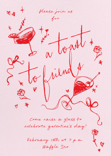 Forever Toast - Invitation by Paperless Post