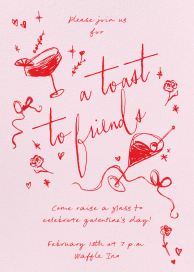 Forever Toast - Valentine's Day Invitation by Paperless Post