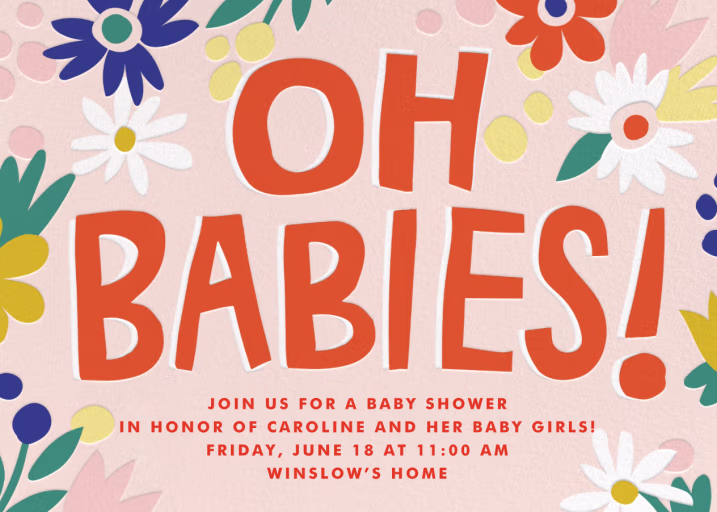 Baby Joy - Baby Shower Invitation by Cheree Berry Paper & Design