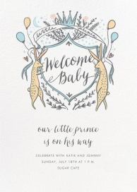 Lord and Lady Bunny - Baby Shower Invitation by Hello!Lucky