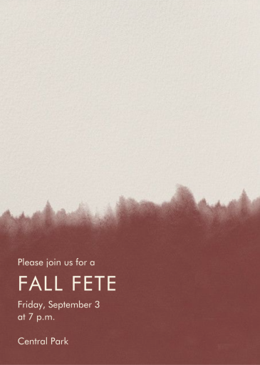 Dip Dye - Wine Tasting Invitation by Paperless Post