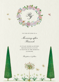 Topia - Wedding Brunch Invitation by Stephanie Fishwick
