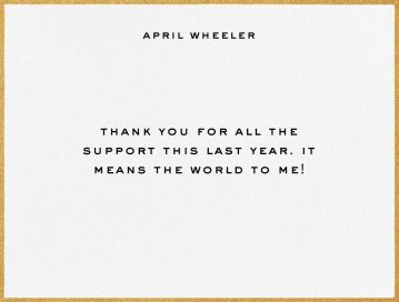 Gilded Edge Stationery - Stationery by Paperless Post