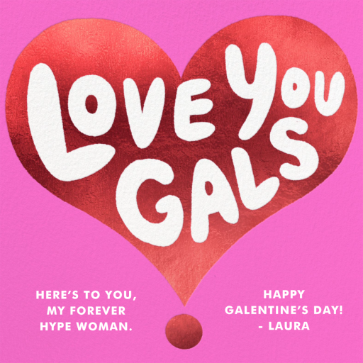 Metallic Heart - Greeting Card by Hello!Lucky