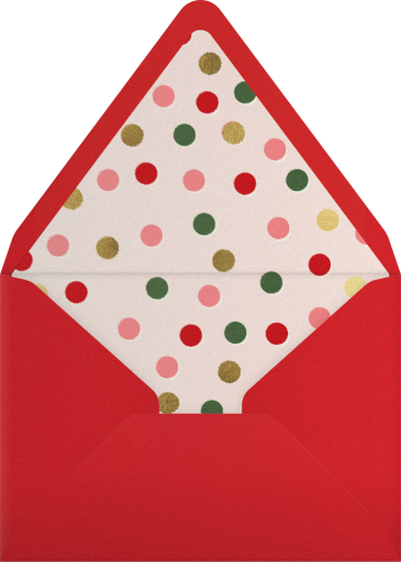 Retro Christmas Tree - Paperless Post Envelope