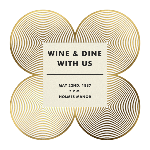 Melrose - Invitation by Jonathan Adler