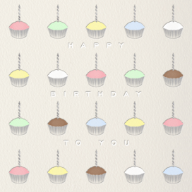 Cupcakes - Birthday Card by Paperless Post