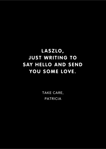 Hot Hot Hot - Greeting Card by Party of One - Back