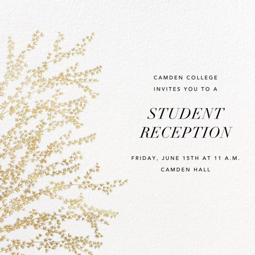 Forsythia Branch by Paperless Post