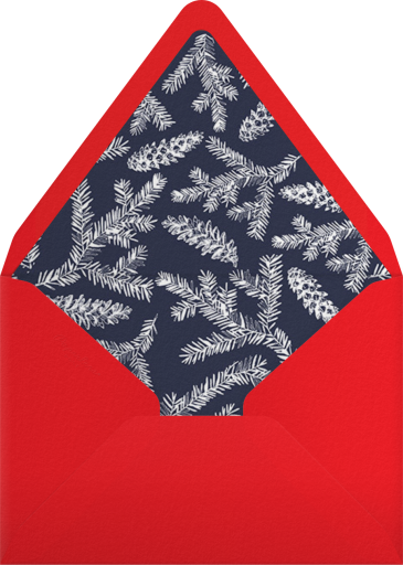 Holiday Spirits Deco - Paperless Post Envelope