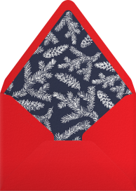 Holiday Spirits Deco - Paperless Post Envelope