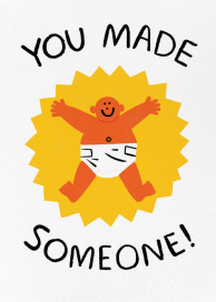 Little Human (Cari Vander Yacht) - Greeting Card by Wrap