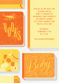 Little Library - Baby Shower Invitation by Paperless Post