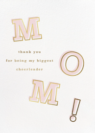 Family Cheerleader - Greeting Card by 2021 Co.