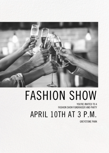 Simple Black and White (Photo) by Paperless Post