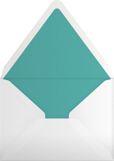 San Francisco Skyline Invitation Envelope