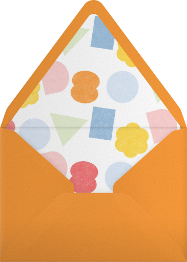 Colorful Building Blocks - Paperless Post Envelope