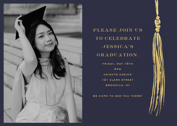 KSNY Tassel (Photo) - Invitation by kate spade new york