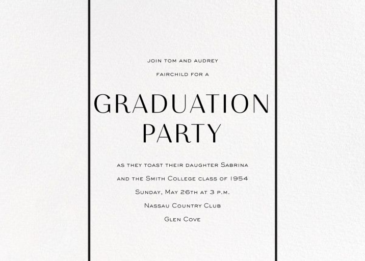 Edenham (Photo) - Invitation by Liberty - Back