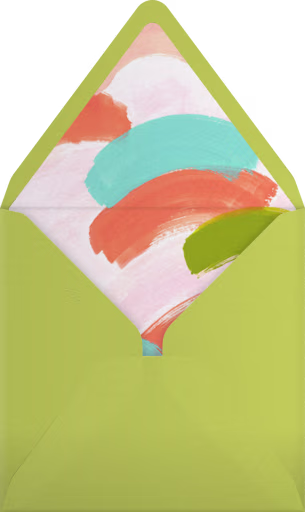 Tricolor Tidings - Ashley G Envelope
