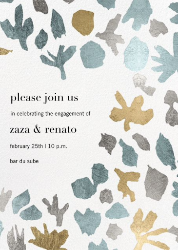 Awry - Valentine's Day Invitation by Kelly Wearstler