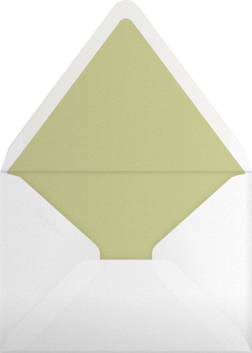 Aperitif (Save The Date) - Crane & Co. Envelope