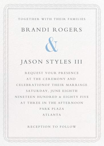 Emma Tall - Invitation by Paperless Post