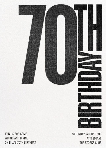 Biggie - Birthday Invitation by Paperless Post