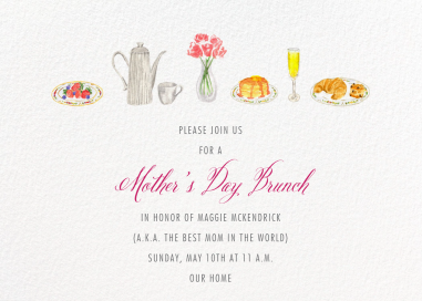 Brunch - Mother's Day Invitation by Paperless Post