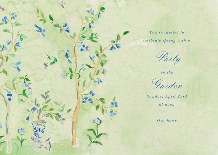 Secret Garden (Gina Langford) - Invitation by Dogwood Hill