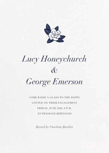 Blanc - Engagement Party Invitation by Paperless Post