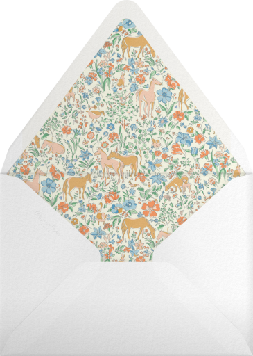 Horses in the Meadow - Liberty Envelope