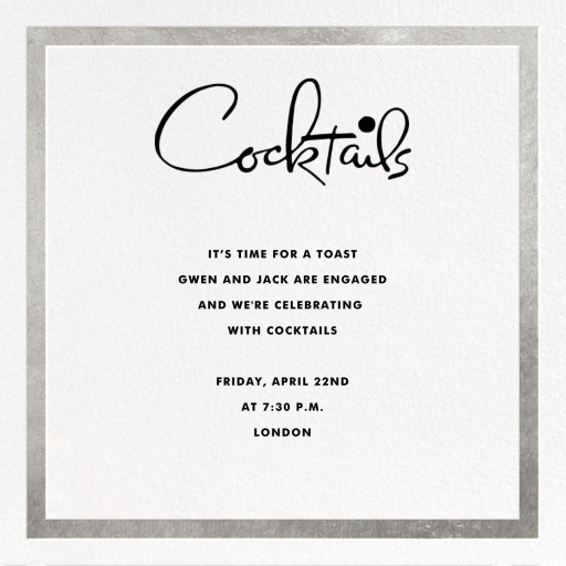 Classic Vintage - Celebration Invitation by kate spade new york