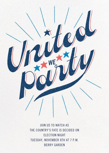 American Pastime - Election Invitation by Paperless Post