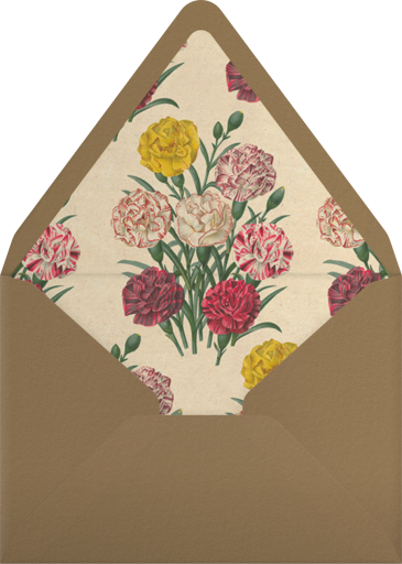 Dianthus (Greeting) - John Derian Envelope