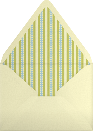 Chartreuse Cold Press - Paperless Post Envelope