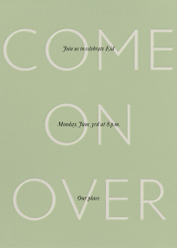 Subtle Text by Paperless Post