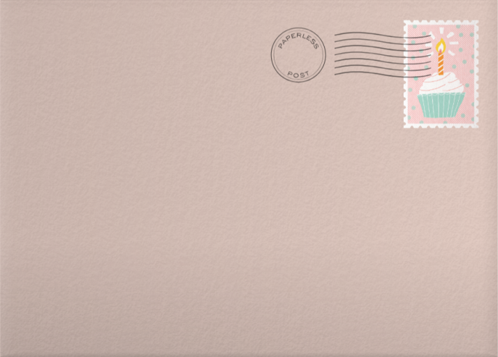 Rounded Corners - Paperless Post Envelope