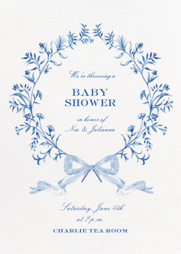 Blue Wreath (Riley Sheehey) by Dogwood Hill