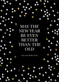 Sky Glitter - New Year's Card by kate spade new york