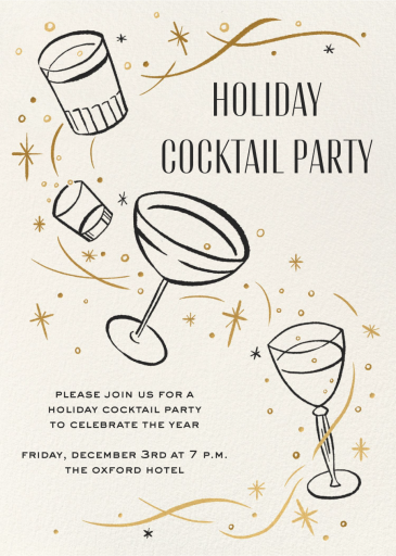 Cocktail Magic - Corporate Holiday Party Invitation by Paperless Post