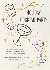 Cocktail Magic - Holiday Party Invitation by Paperless Post
