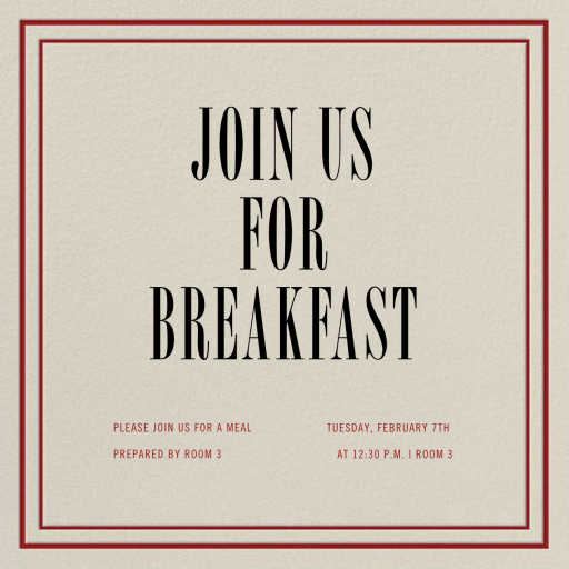 Rue - Business Event Invitation by Paperless Post