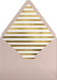 Leaf Inner Bevel Border - Paperless Post Envelope