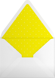 It's Time To Celebrate - Paperless Post Envelope