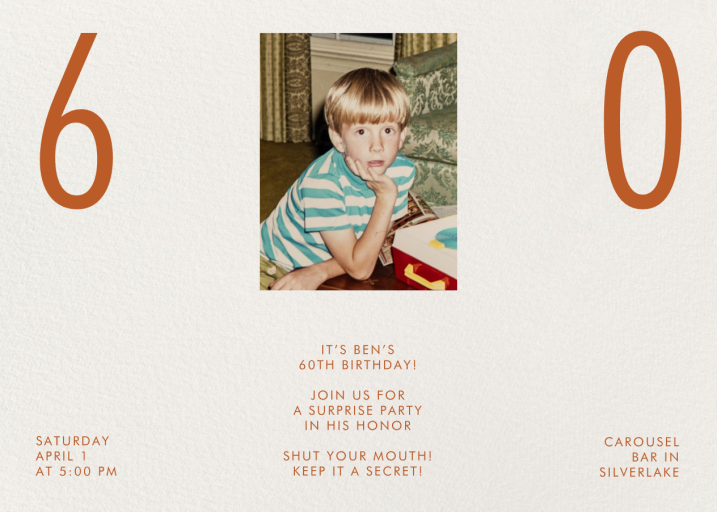 Time Capsule - Birthday Invitation by Goods Gang