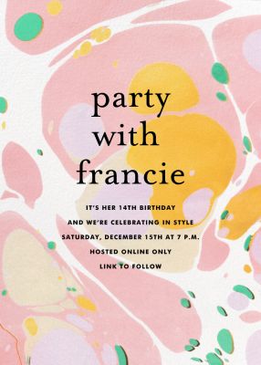 Online Party Invitations | Send online instantly | RSVP tracking